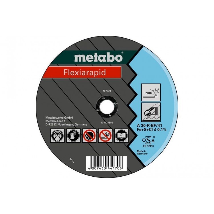Отрезной круг Metabo Flexirapid 150x1,6x22,23