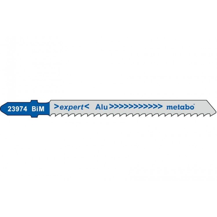 Лобзиковое полотно по металлу Metabo Expert 75 мм T 127 DF, 5 шт