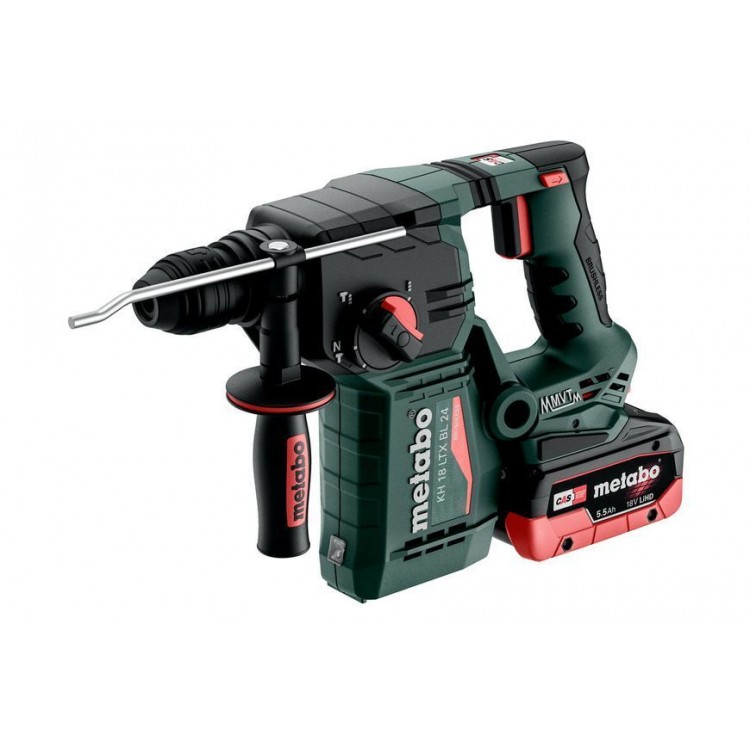 Акумуляторний перфоратор Metabo KH 18 LTX BL 24 2х4.0 Аг 2х5.5 Аг