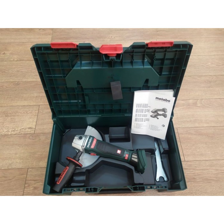 Акумуляторна болгарка Metabo WB 18 LTX BL 180 каркас в кейсі - фото 1