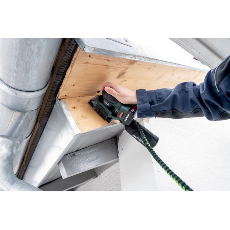 Акумуляторна вібраційна шліфувальна машина Metabo PowerMaxx SRA 12 BL SET каркас в кейсі - фото 4