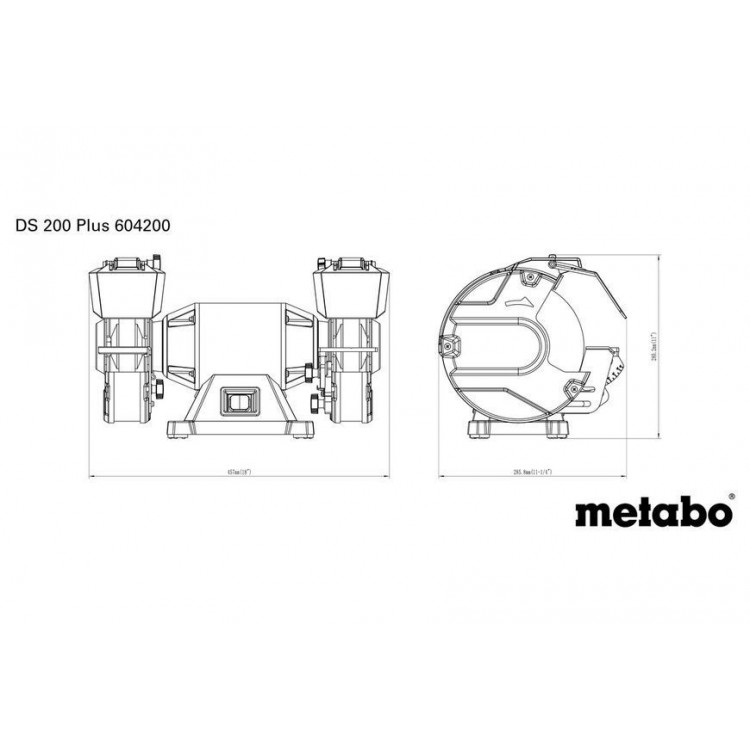 Точило Metabo DS 200 Plus - фото 12