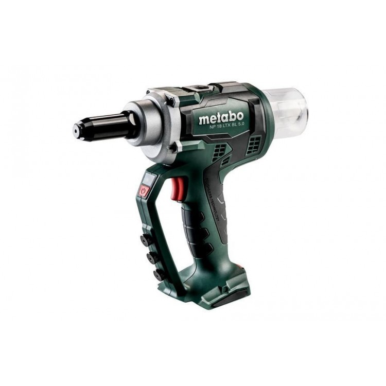 Акумуляторний заклепувальний пістолет Metabo NP 18 LTX BL 5.0 каркас