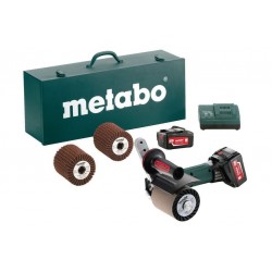 Акумуляторна щіткова шліфувальна машина Metabo S 18 LTX 115 INOX 5.2 Аг Акумуляторна щіткова шліфувальна машина Metabo S 18 LTX 115 INOX 5.2 Аг