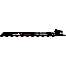 Сабельное полотно по картону, пенопласту Metabo expert 150 мм, S 713 AW, 2 шт