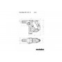 Акумуляторний перфоратор Metabo PowerMaxx BH 12 BL 16 каркас - фото 5