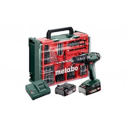 Акумуляторний ударний дриль-шурупокрут Metabo SB 18 2х2.0 Аг Mobile Workshop