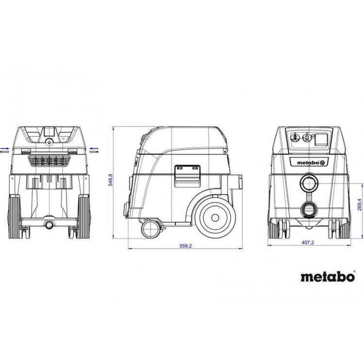 Пилосос Metabo ASR 35 L ACP - фото 11