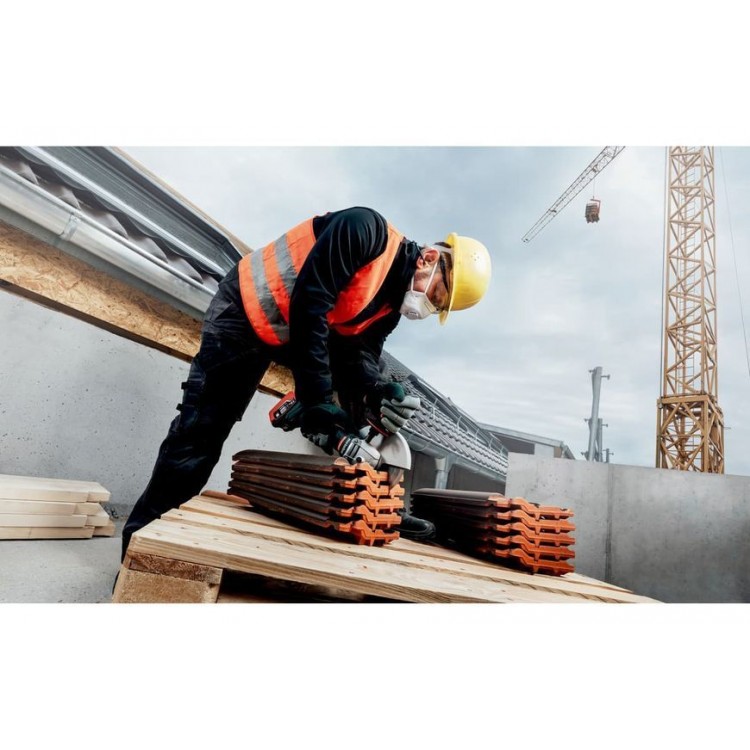Акумуляторна болгарка Metabo WB 18 LTX BL 180 каркас в кейсі - фото 2