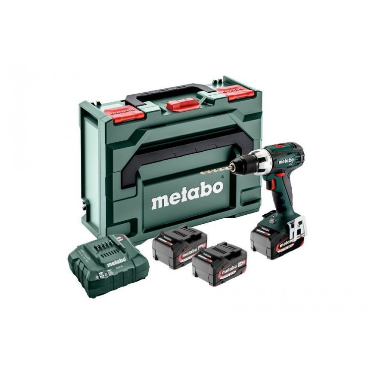 Акумуляторний дриль-шурупокрут Metabo BS 18 LT 3х4.0 Аг