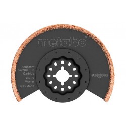 Полотно по абразивным материалам для мультиинструмента HM Ø 85 мм Metabo