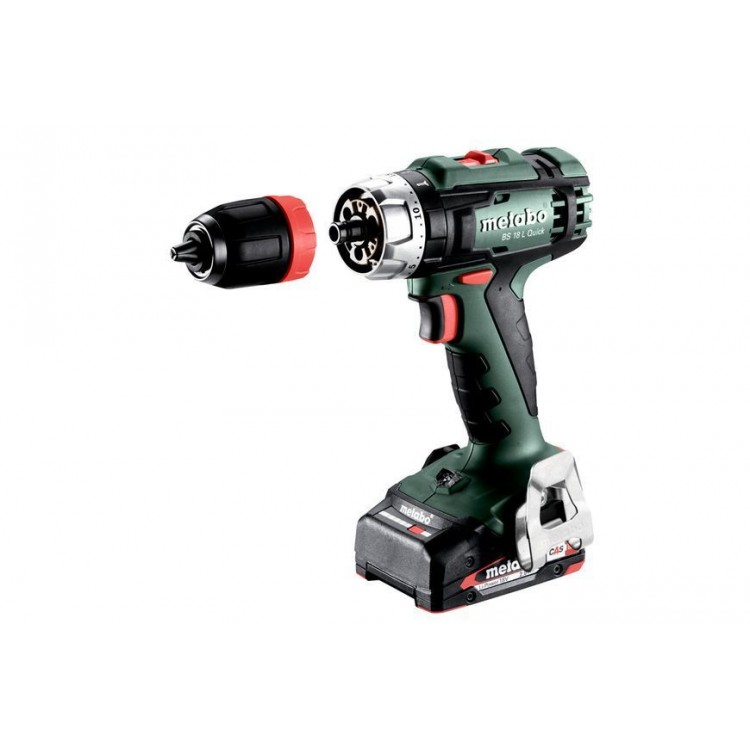 Акумуляторний дриль-шурупокрут Metabo BS 18 L Quick 2х2.2 Аг Mobile Workshop - фото 1