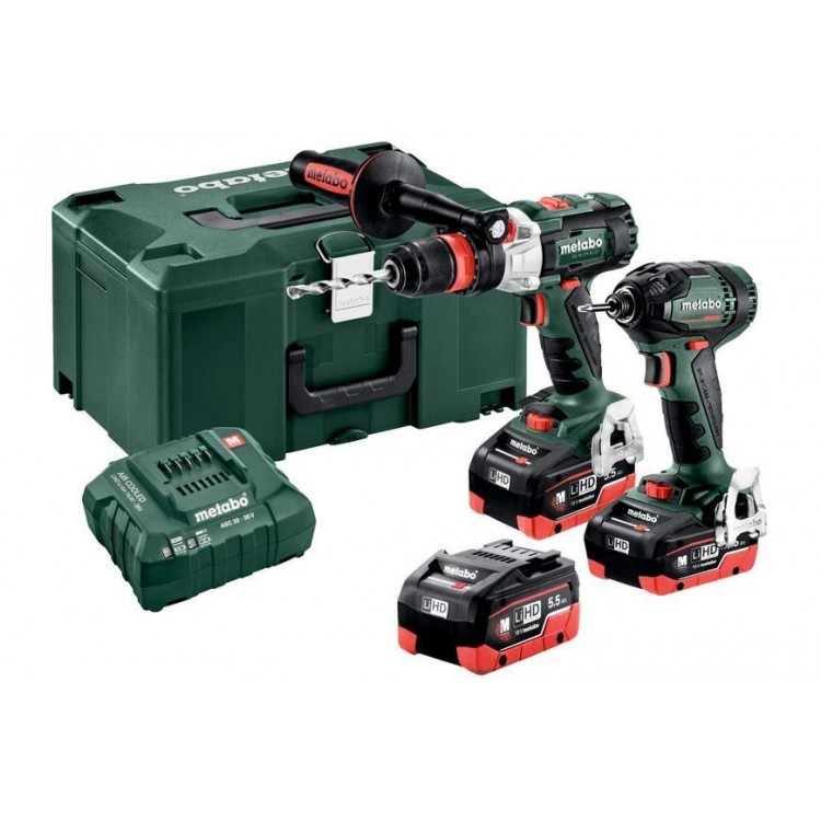 Комплект акумуляторних інструментів Metabo Combo Set 2.1.14 18 V