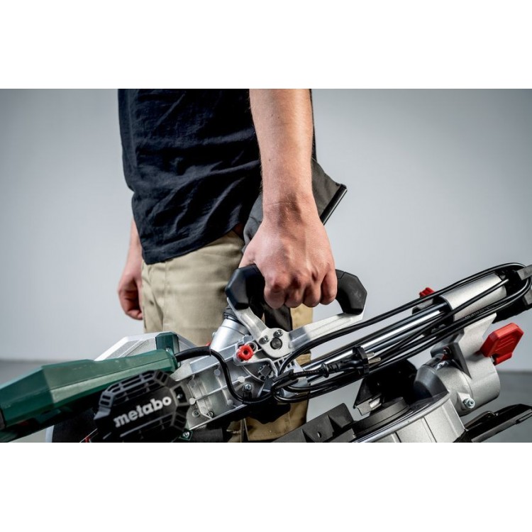 Торцювальна пила з протяжкою Metabo KGS 305 M New + підставка KSU 251 - фото 10