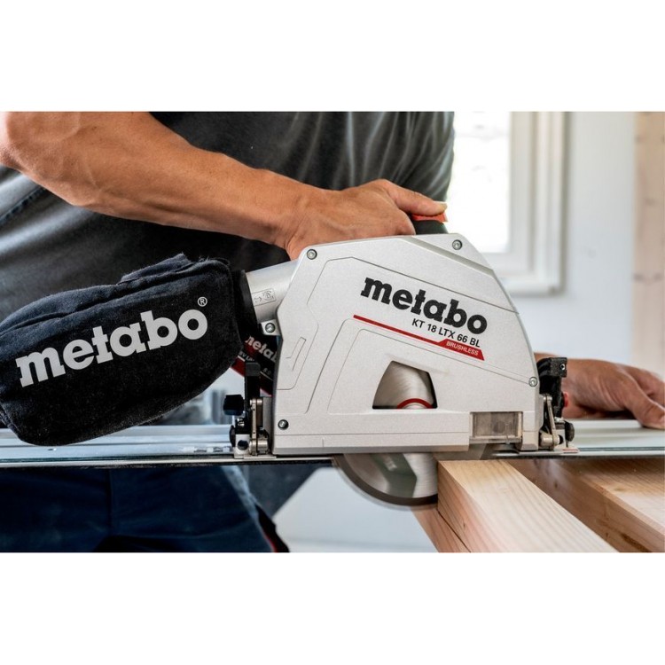 Акумуляторна занурювальна дискова пила Metabo KT 18 LTX 66 BL 2х8.0 Аг - фото 8
