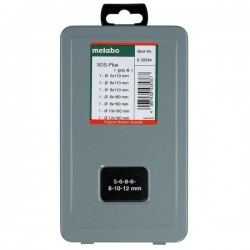 Набор буров Metabo SDS-Plus Pro 4 из 7 предметов