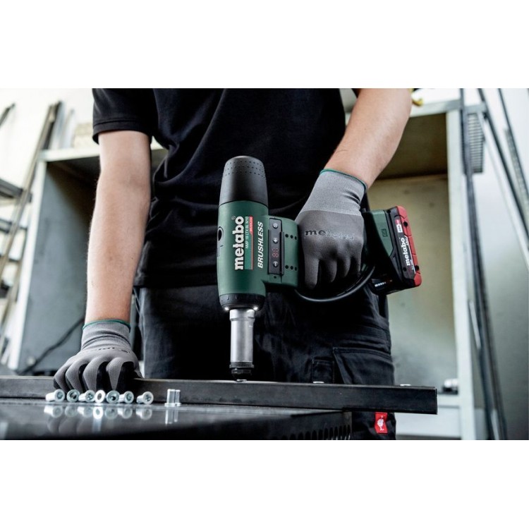 Акумуляторний пістолет для різьбових заклепок Metabo NMP 18 LTX BL M10 каркас в кейсі - фото 4