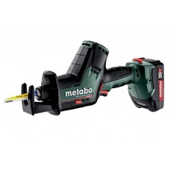 Акумуляторна шабельна пила Metabo SSE 18 LTX BL Compact 2х2.0 Аг