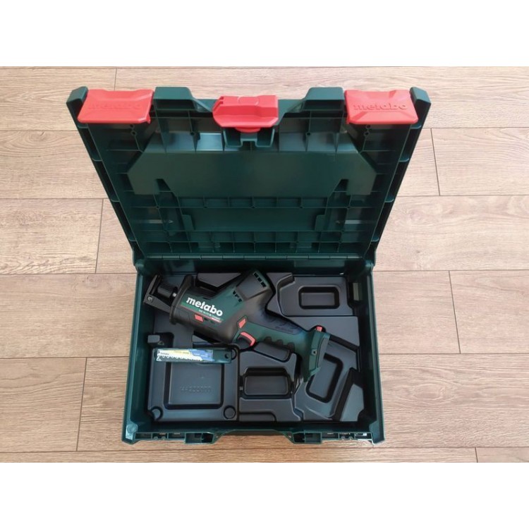 Акумуляторна шабельна пила Metabo SSE 18 LTX BL Compact каркас в кейсі - фото 2
