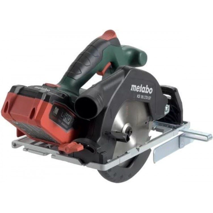 Акумуляторна ручна дискова пила Metabo KS 18 LTX 57 каркас в кейсі - фото 1