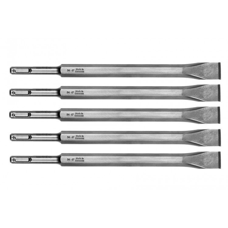 Зубило SDS-plus 250х20 мм Metabo 10 шт