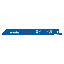 Сабельное полотно по металлу Metabo Flexible 150 мм, S 918 BF, 2 шт