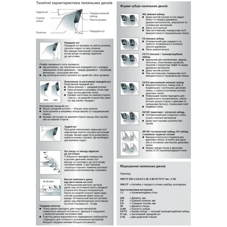 Пильный диск Metabo по дереву 216x30x2.4, 20 зубьев - фото 2