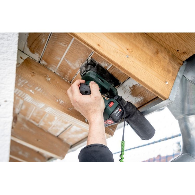 Акумуляторна вібраційна шліфувальна машина Metabo PowerMaxx SRA 12 BL SET каркас в кейсі - фото 3