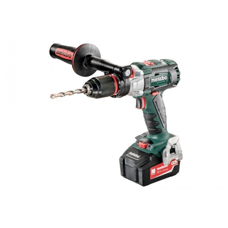 Аккумуляторная ударная дрель-шуруповерт Metabo SB 18 LTX BL I 4.0 Ач