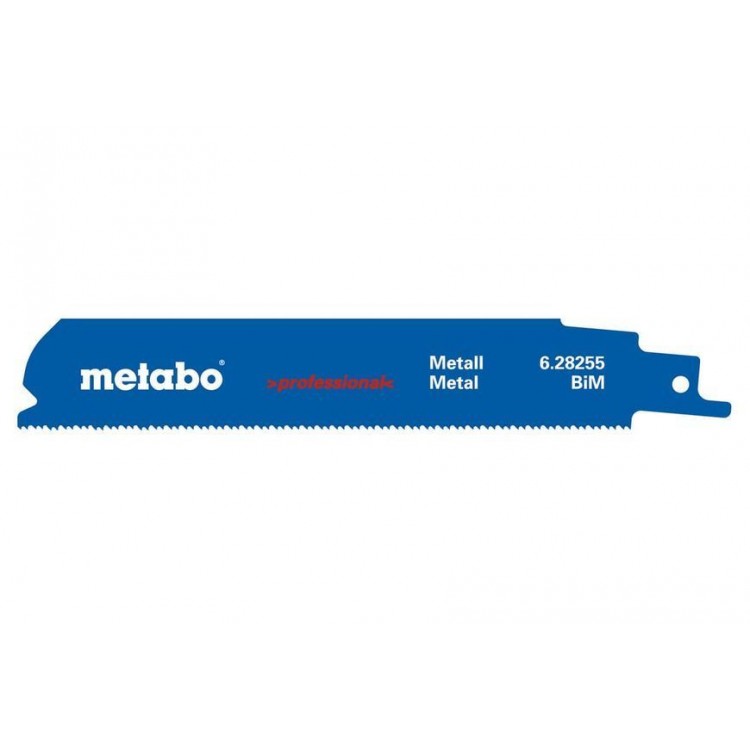 Сабельное полотно по металлу Metabo Professional 150 мм, S 926 ВЕF, 5 шт