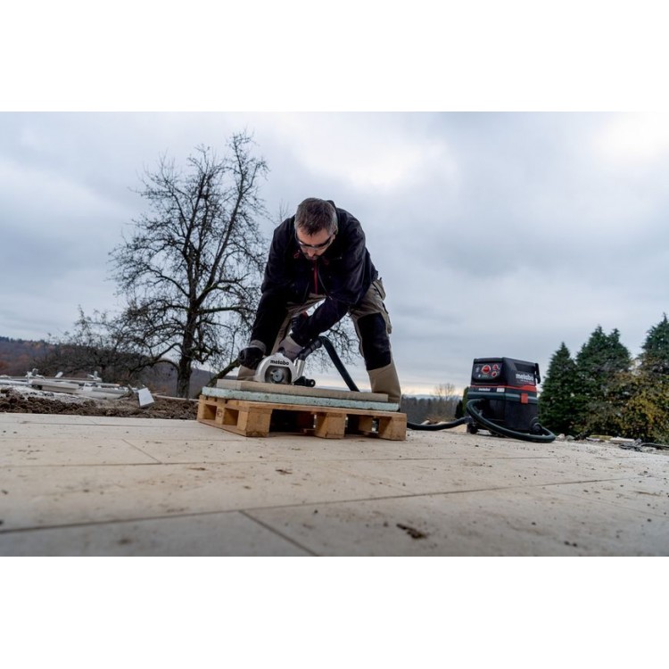 Акумуляторна болгарка Metabo WB 18 LTX BL 15-125 Quick каркас в кейсі - фото 4