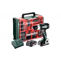Акумуляторний ударний дриль-шурупокрут Metabo SB 18 L 2х2.0 Аг Mobile Workshop