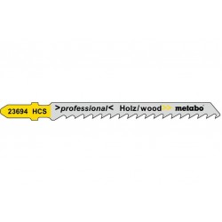 Лобзиковое полотно для дерева Metabo Professional 74 мм T 144 DP, 5 шт