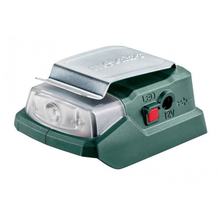 Акумуляторний адаптер живлення-ліхтар Metabo PowerMaxx PA 12 LED-USB