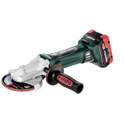 Акумуляторна болгарка з плоским корпусом редуктора Metabo WF 18 LTX 125 Quick 2х5.5 Аг
