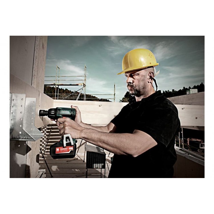 Акумуляторний ударний гайкокрут Metabo SSW 18 LTX 400 BL каркас в кейсі - фото 1