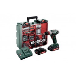 Акумуляторний дриль-шурупокрут Metabo BS 18 Quick 2х2.0 Аг Mobile Workshop