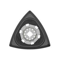 Триугольная шлифовальная платформа для мулитиинструмента STARLOCK Metabo 93x93 мм