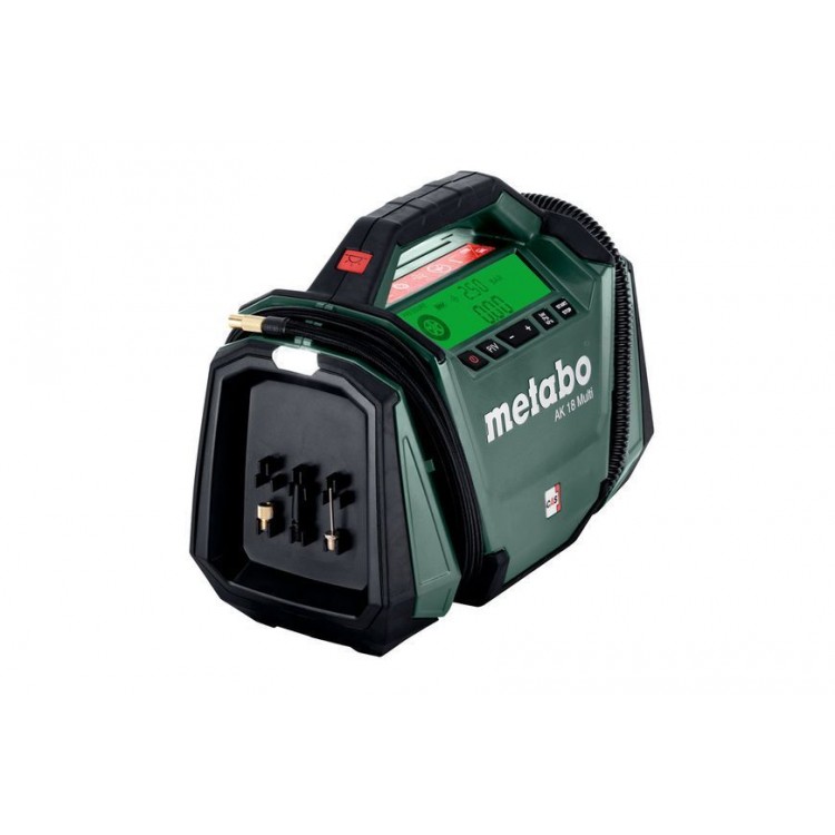 Акумуляторний компресор Metabo AK 18 Multi каркас - фото 2