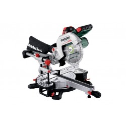 Акумуляторна торцювальна пила з протяжкою Metabo KGS 18 LTX BL 216 2х8.0 Аг