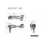 Акумуляторна болгарка Metabo WPB 36-18 LTX BL 24-230 Quick каркас в кейсі - фото 5