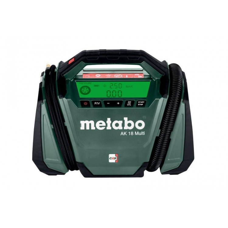 Акумуляторний компресор Metabo AK 18 Multi каркас - фото 1
