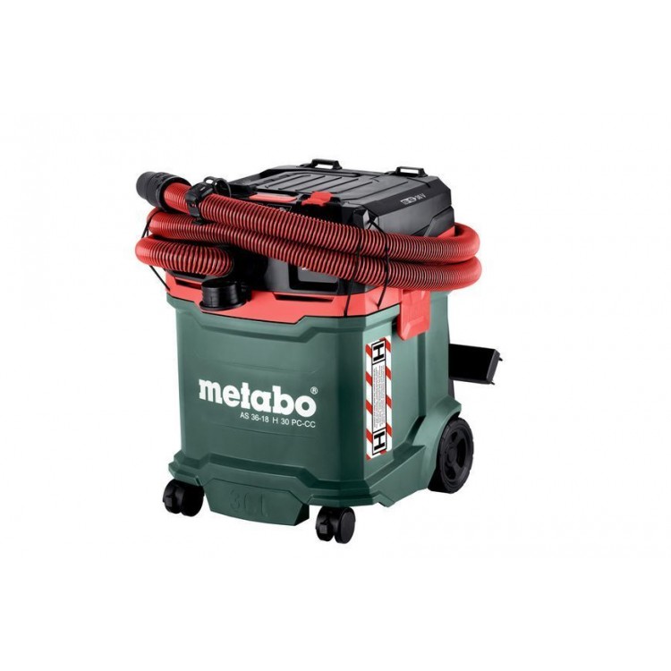 Акумуляторний пилосос Metabo AS 36-18 H 30 PC-CC каркас - фото 1