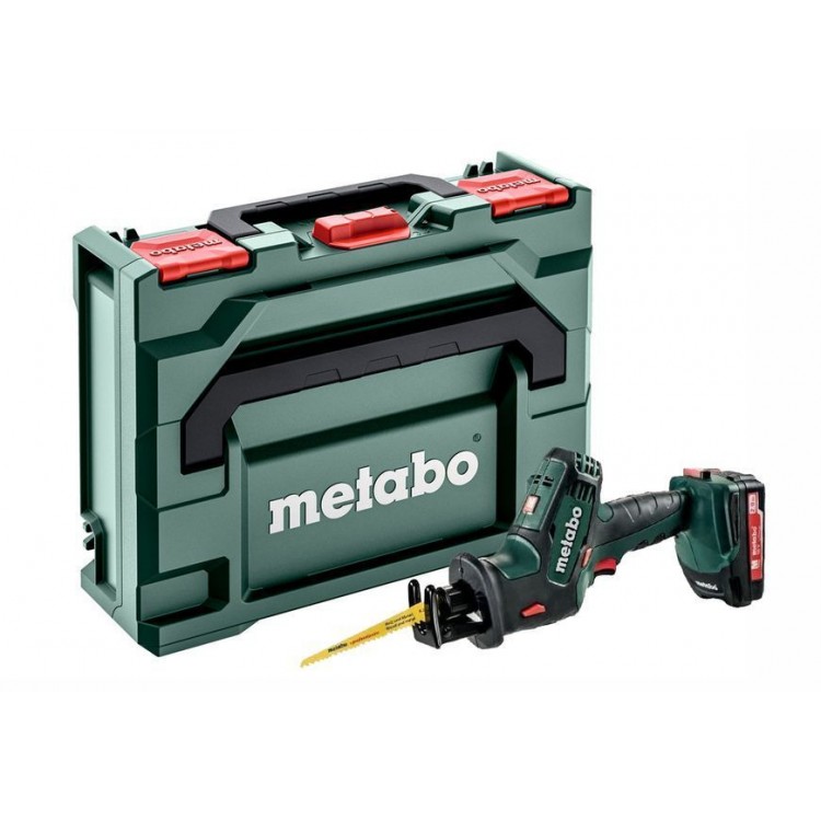 Акумуляторна шабельна пила Metabo SSE 18 LTX Compact 2х2.0 Аг