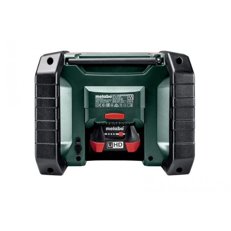 Акумуляторний радіоприймач Metabo R 12-18 DAB + BT - фото 2