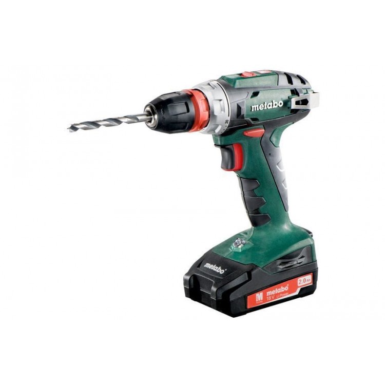 Аккумуляторная дрель-шуруповерт Metabo BS 18 Quick MetaLoc - фото 1 Аккумуляторная дрель-шуруповерт Metabo BS 18 Quick MetaLoc - фото 1