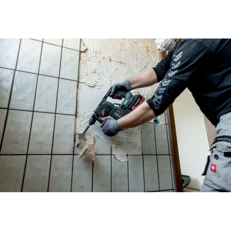 Акумуляторний перфоратор Metabo KH 18 LTX BL 24 каркас в кейсі - фото 2