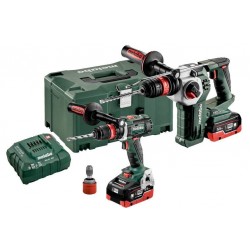 Комплект акумуляторних інструментів Metabo Combo Set 2.3.8 18 V Комплект акумуляторних інструментів Metabo Combo Set 2.3.8 18 V