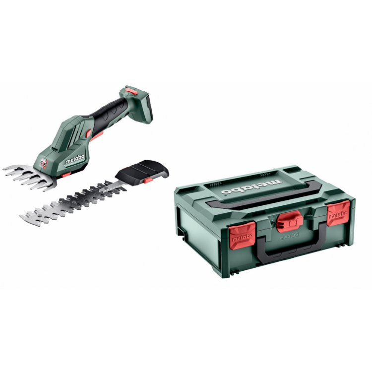 Акумуляторні ножиці для кущів та трави Metabo PowerMaxx SGS 12 Q каркас в кейсі