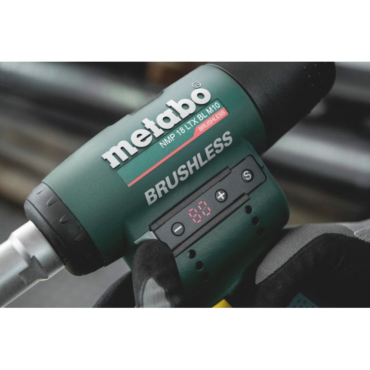 Акумуляторний пістолет для різьбових заклепок Metabo NMP 18 LTX BL M10 каркас - фото 1